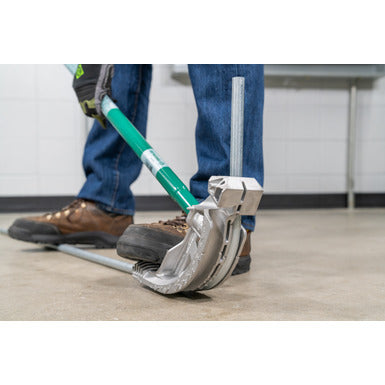 Greenlee 844AH Dual-Shoe Hand Bender w/ Handle, 1/2" to 3/4" - Edmondson Supply