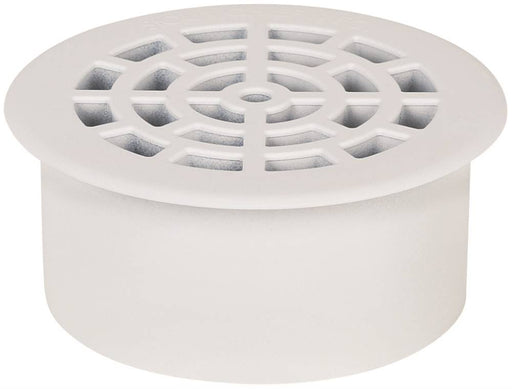 Sioux Chief 845-4PPK PVC Flush-to-Floor Inside Pipe Drain, One-Piece ABS, 4" - Edmondson Supply