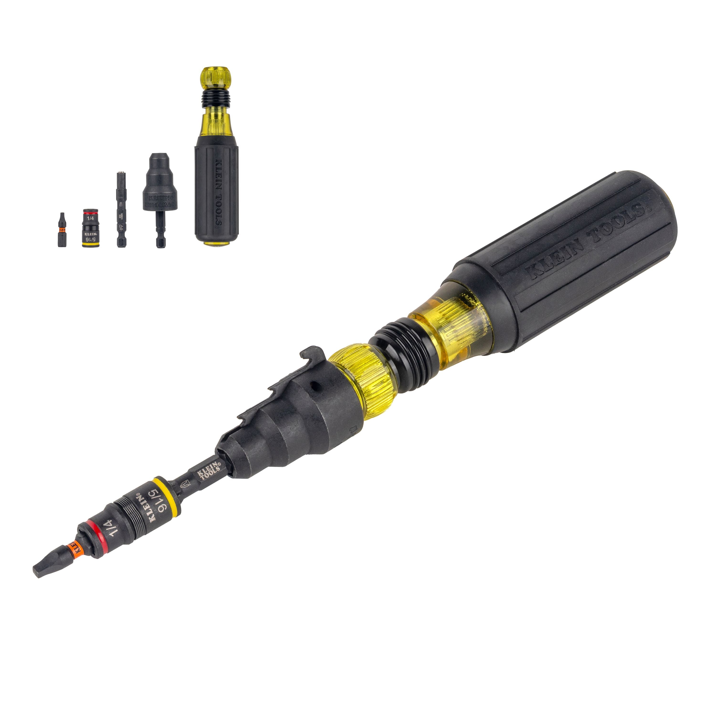 Klein Tools 85191HD Impact-Rated Flip Socket Conduit Reamer Driver - Edmondson Supply