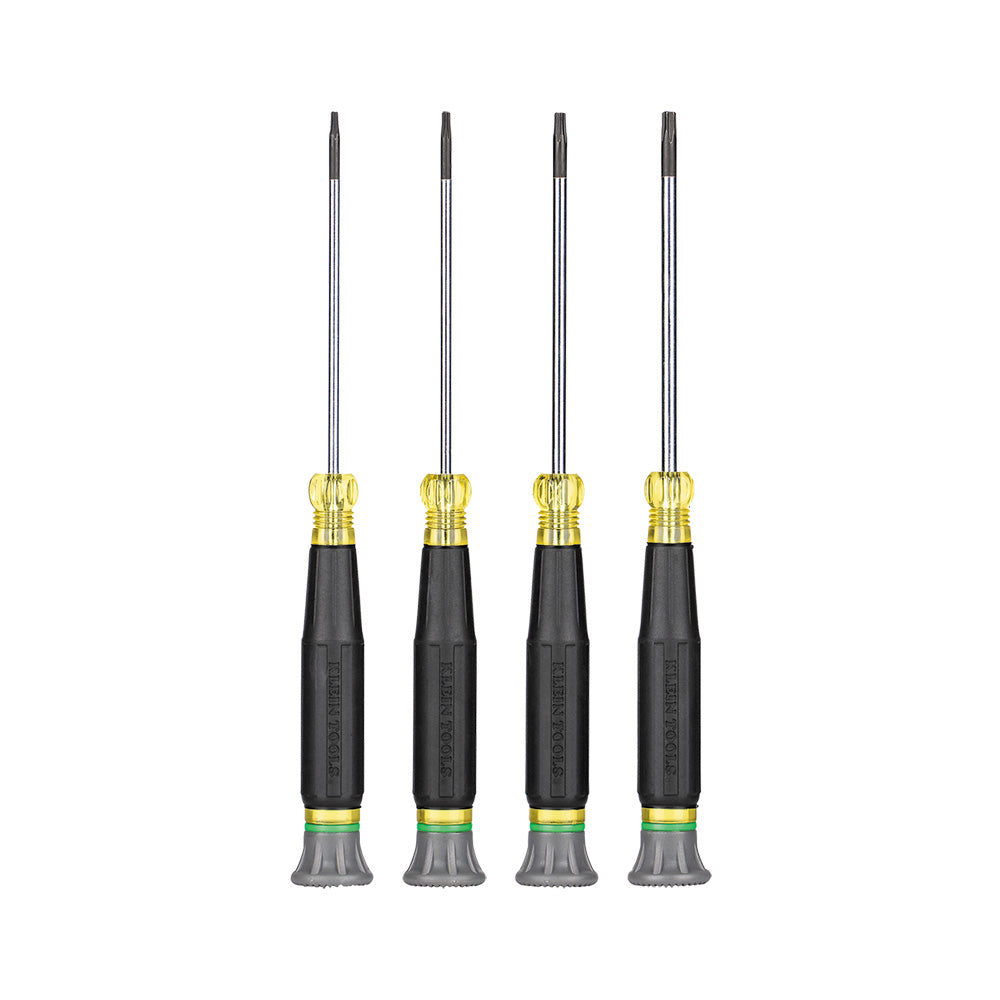 Klein Tools 85616  Precision Screwdriver Set, TORX® 4-Piece - Edmondson Supply