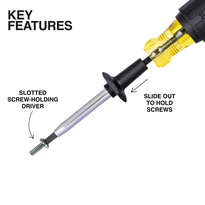 Klein Tools 85850 9-Piece Electrician Screwdriver Set - Edmondson Supply