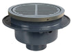 Sioux Chief 860-4PI FatMax™ Large-Capacity Floor Drain w/ Cast Iron Ring & Strainer, 4" PVC Sch. 40 Hub Connection - Edmondson Supply