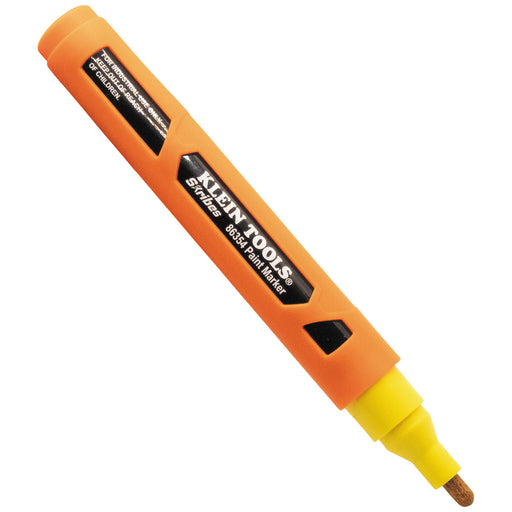 Klein Tools 86354 Skribes™ Paint Marker, Yellow - Edmondson Supply