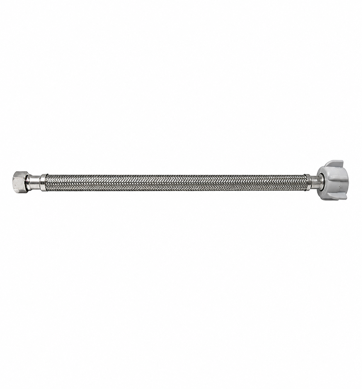 Kissler 88-2015 Stainless Steel Toilet Connector, 3/8" x 7/8" x 16" - Edmondson Supply