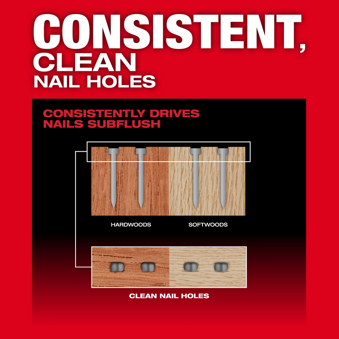 Milwaukee 2841-20 M18 FUEL™ 16 Gauge Angled Finish Nailer (Tool Only) - Edmondson Supply