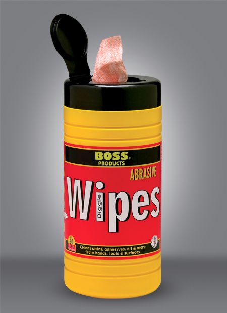 Boss Products 893 Biggie Dual Sided Abrasive Wipes - Edmondson Supply