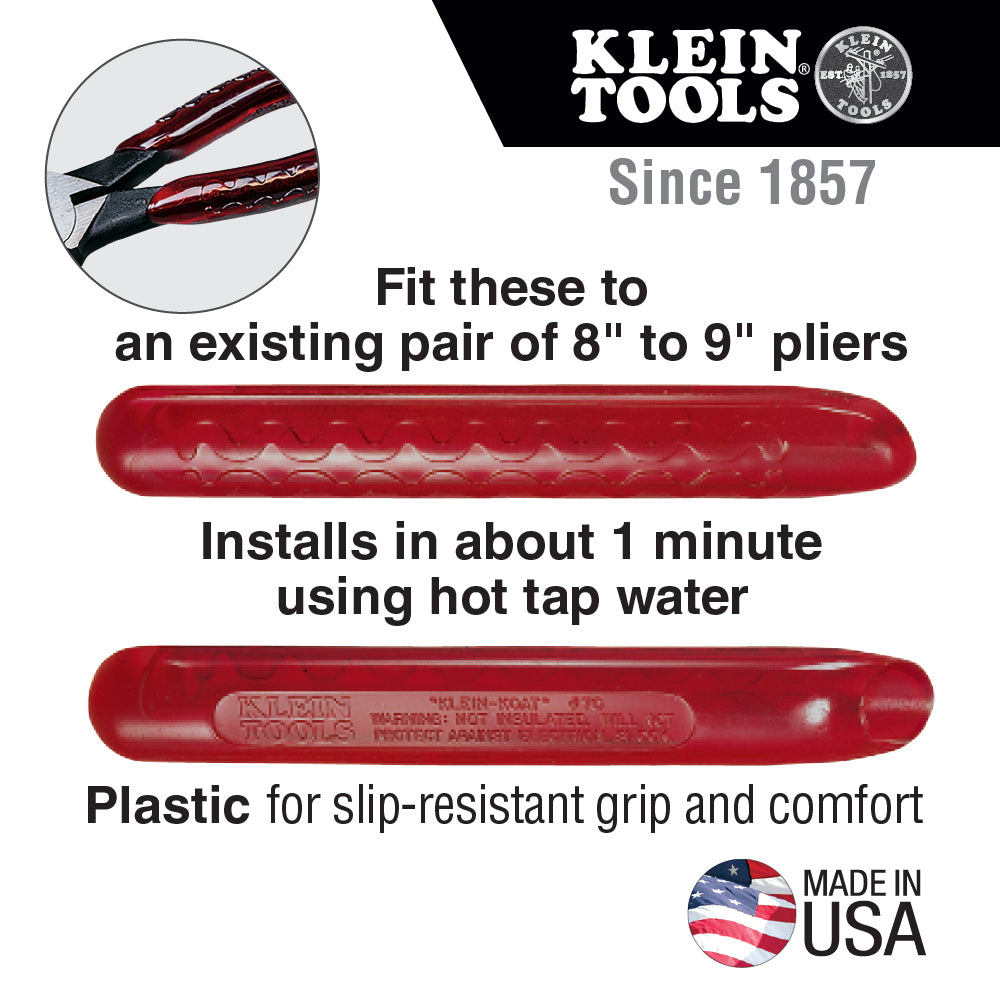 Klein Tools 89 Replacement Handles for 8'' to 9'' Pliers - Edmondson Supply