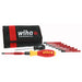 Wiha Tools 28789 11-Piece Insulated TorqueVario-S (10-50 In/lbs) and SlimLine Blade Set - Edmondson Supply