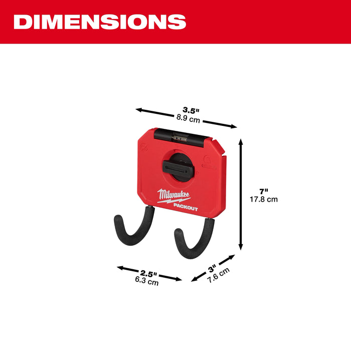 Milwaukee 48-22-8335 PACKOUT™ 3” Curved Hook - Edmondson Supply