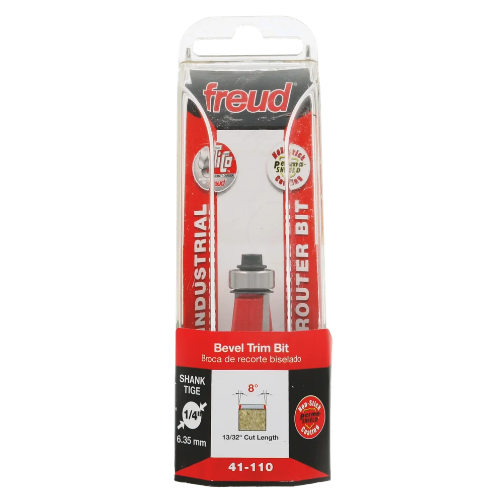 Freud 41-110 9/16" Bevel Trim Bit (8°) - Edmondson Supply