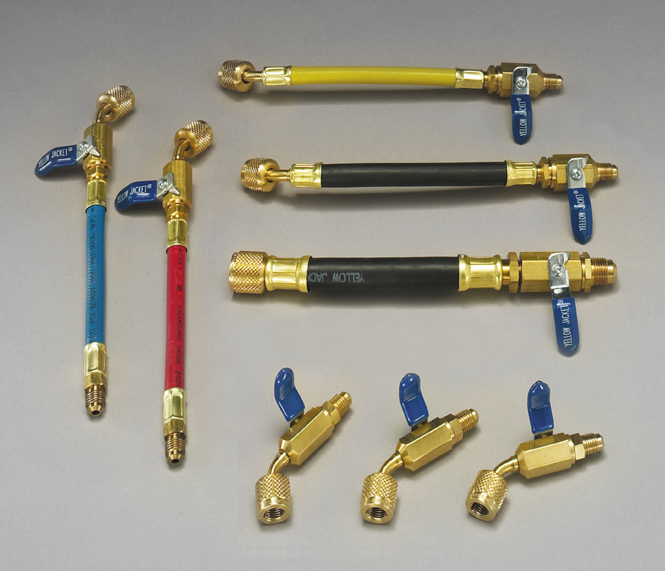 Yellow Jacket 29211 1/4″ to 5/16″ FlexFlow Hose-Blue - Edmondson Supply