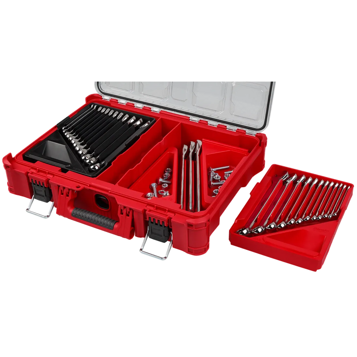 Milwaukee 48-22-9485 30pc Metric & SAE Combination Wrench Set with PACKOUT™ Organizer - Edmondson Supply