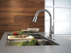 Delta Faucet ESSA®  9113-DST Single Handle Pull-Down Kitchen Faucet Chrome - Edmondson Supply