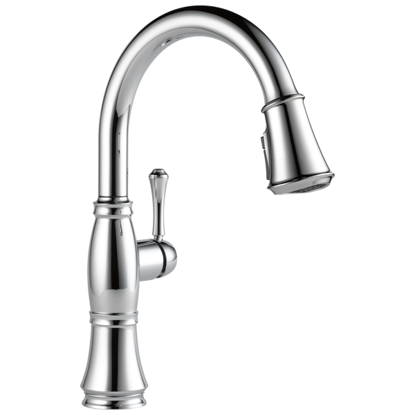 Delta CASSIDY™  9197-DST Single Handle Pull-Out Kitchen Faucet With ShieldSpray® Technology In Chrome