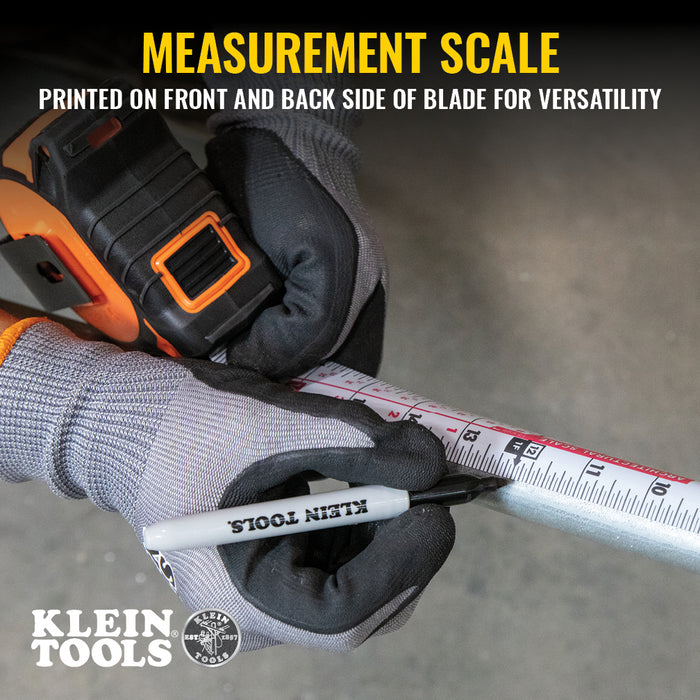 Klein Tools 9235 Tape Measure, 35-Foot Magnetic Double-Hook - Edmondson Supply