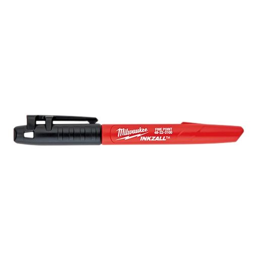 Milwaukee 48-22-3209 INKZALL™ 12PC Fine Point Black Marker - Edmondson Supply