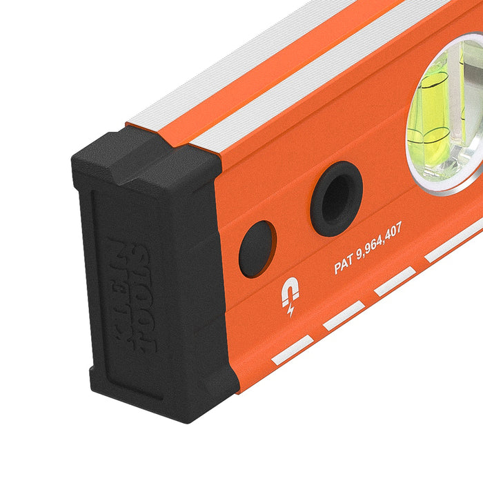 Klein Tools 93524MAG Magnetic Box Beam Level, 3 Vial, 24-Inch - Edmondson Supply