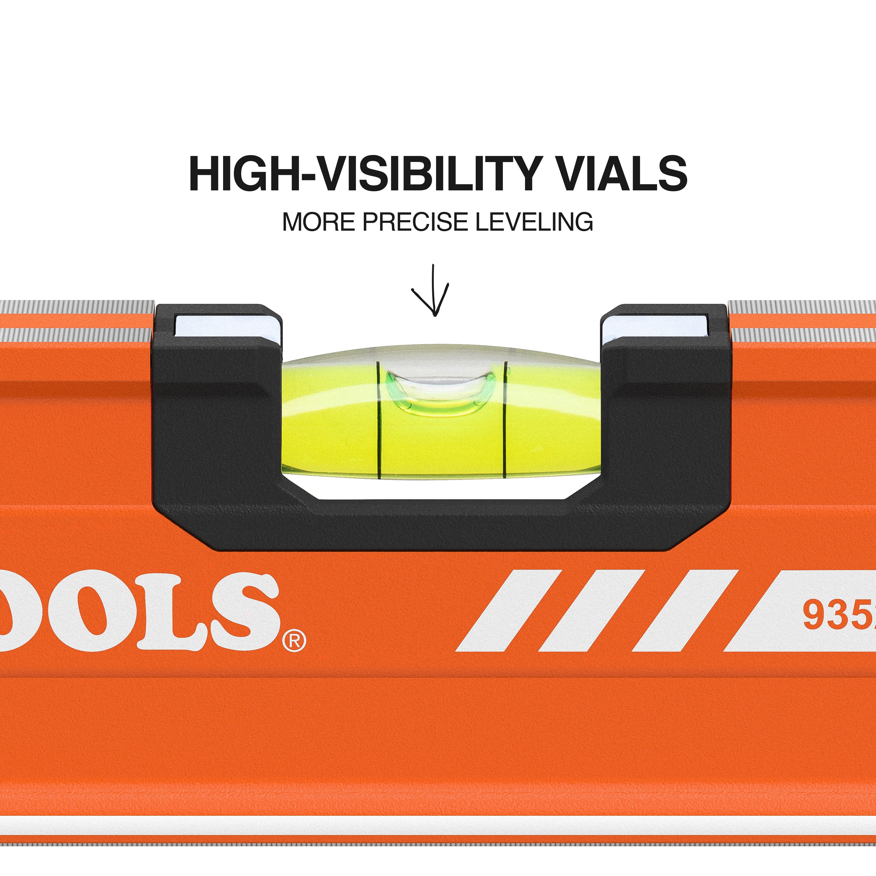 Klein Tools 93524MAG Magnetic Box Beam Level, 3 Vial, 24-Inch - Edmondson Supply