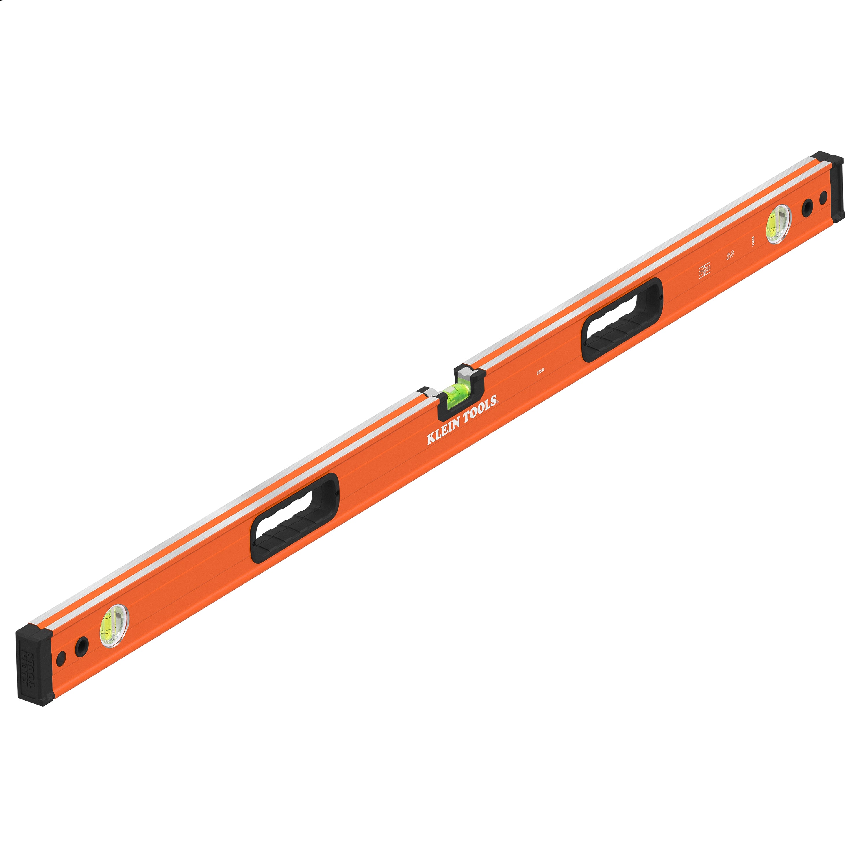 Klein Tools 93548 Box Beam Level, 3 Vial, 48-Inch - Edmondson Supply
