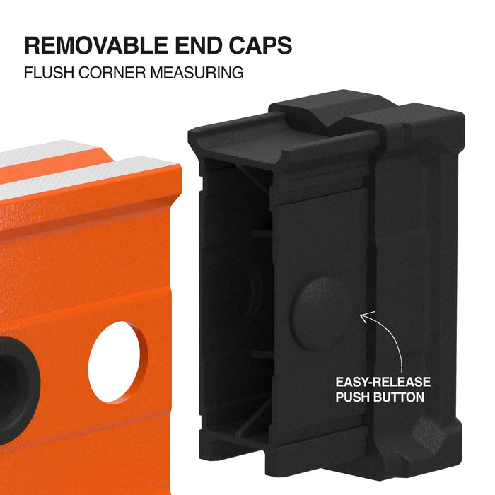 Klein Tools 93548MAG Magnetic Box Beam Level, 3 Vial, 48-Inch - Edmondson Supply