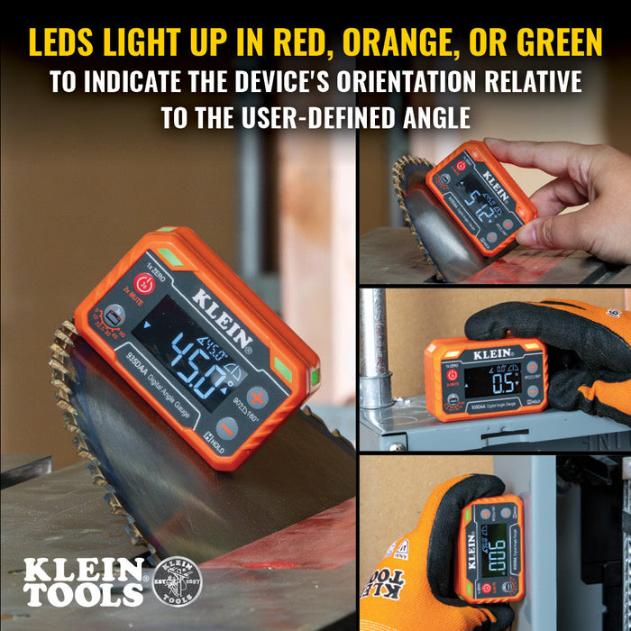 Klein Tools 935DAA Digital Angle Gauge with Angle Alert - Edmondson Supply