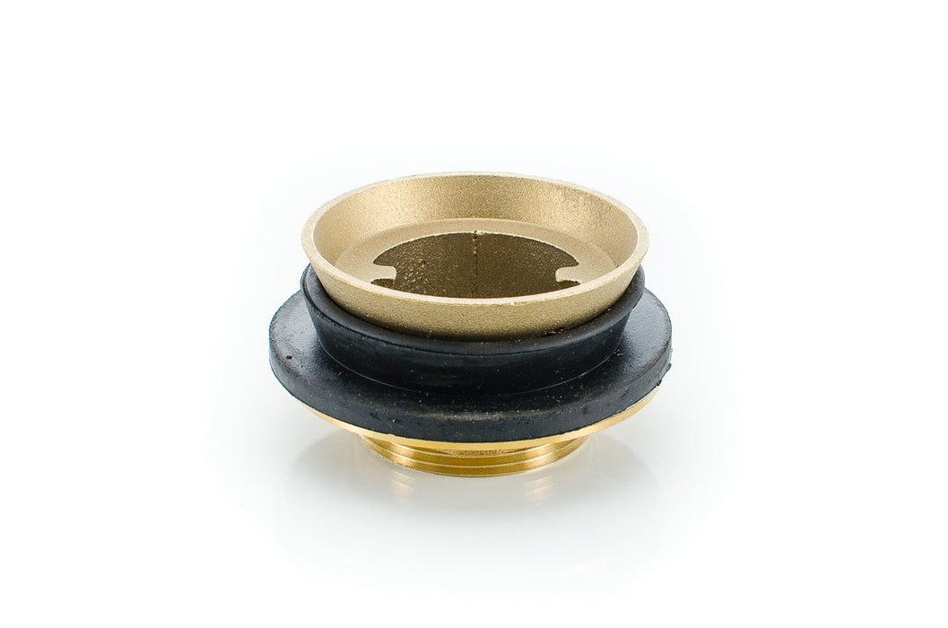 Pasco 957 Brass Closet Spud - 2" x 1 1/2" - Edmondson Supply