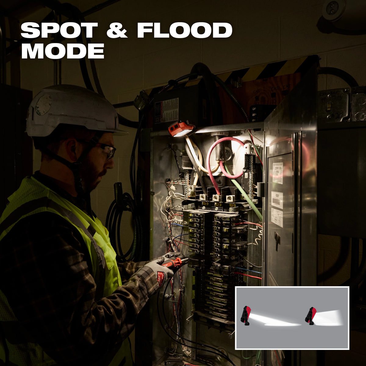 Milwaukee 2015R Rechargeable Pivoting Task Light w/ Spot Mode - Edmondson Supply
