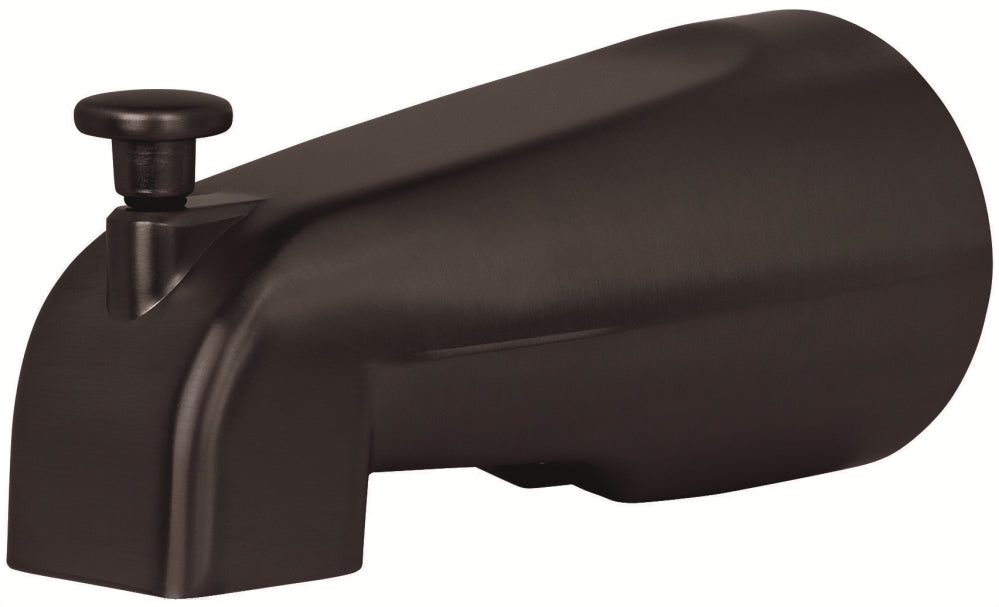 Sioux Chief 972-36MB SmartSpout™ Tub Spout with Diverter, Matte Black - Edmondson Supply