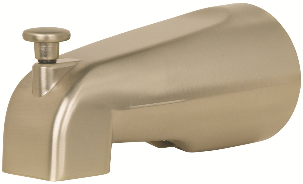 Sioux Chief 972-36SN SmartSpout™ Tub Spout with Diverter, Satin Nickel - Edmondson Supply