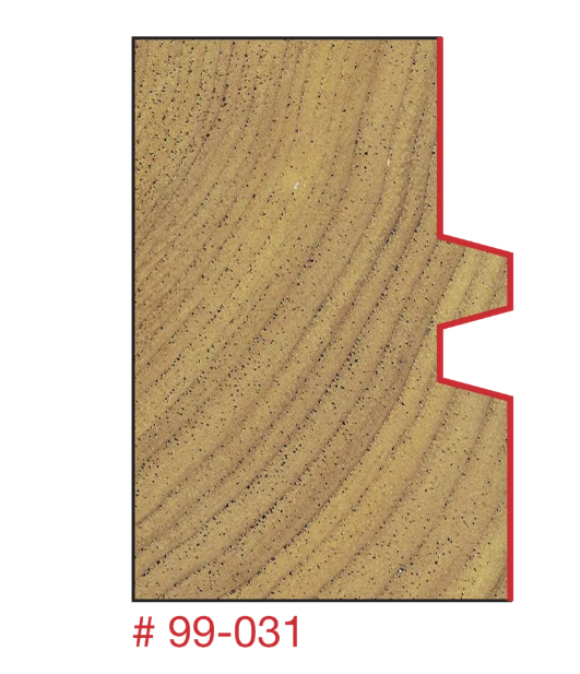 Freud 99-031 1-1/2" Reversible Glue Joint Bit - Edmondson Supply