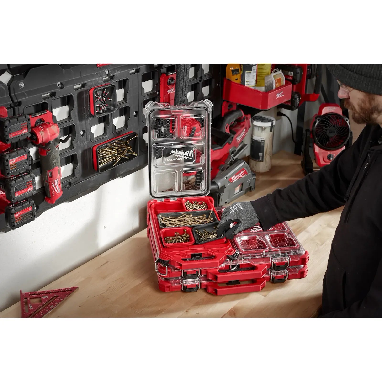 Milwaukee 48-22-8070 PACKOUT™ Magnetic Bin - Edmondson Supply