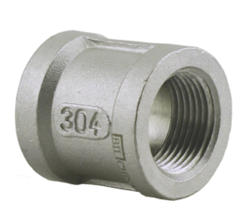 Boshart SSH304C 304 Stainless Steel Coupling, Class 150, Heavy