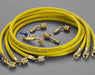 Yellow Jacket 30260 Yellow PLUS II™ Hose, 60″ ¼” LH to ¼” RH, 45° Fitting - A2L Compatible