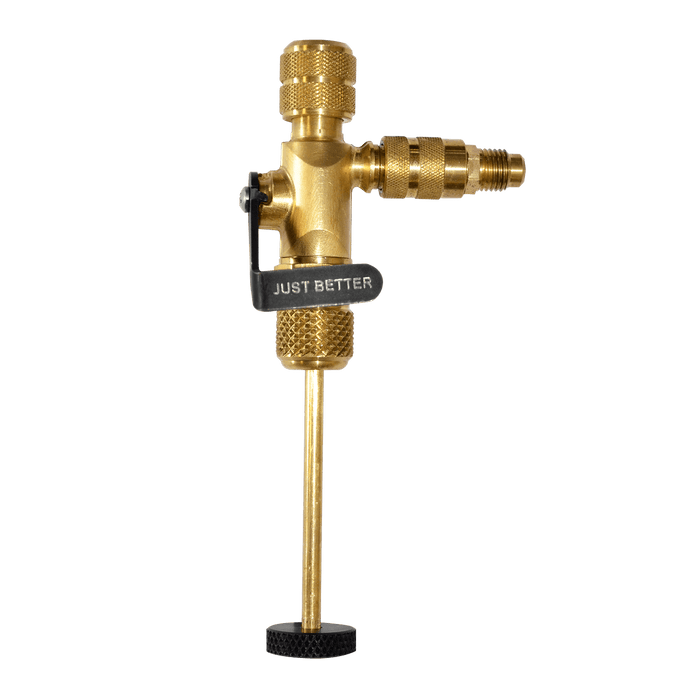 JB Industries A32535SV 5/16" Vacuum Rated Valve Core Removal Tool with Slide Valve Side Port - Edmondson Supply