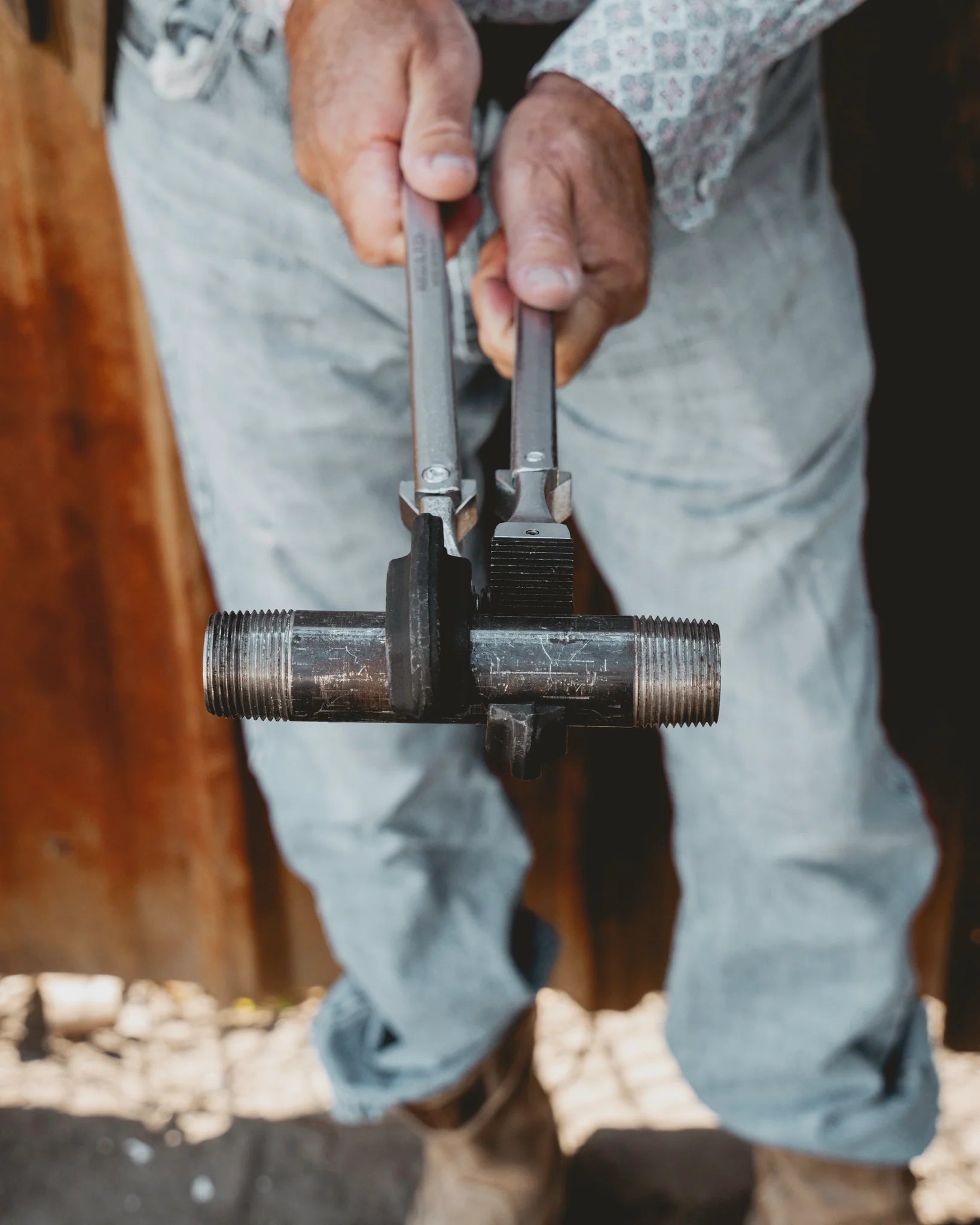 Pipe Vise SW16-1F Amigo XL FLEX 1" Steel Wrench - Edmondson Supply