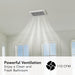 Broan-NuTone® AE110 Flex Series 110 CFM Ceiling Roomside Installation Bathroom Exhaust Fan - Edmondson Supply