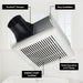 Broan-NuTone® Broan Flex™ Series 80 CFM 0.7 Sones Ventilation Fan - Edmondson Supply