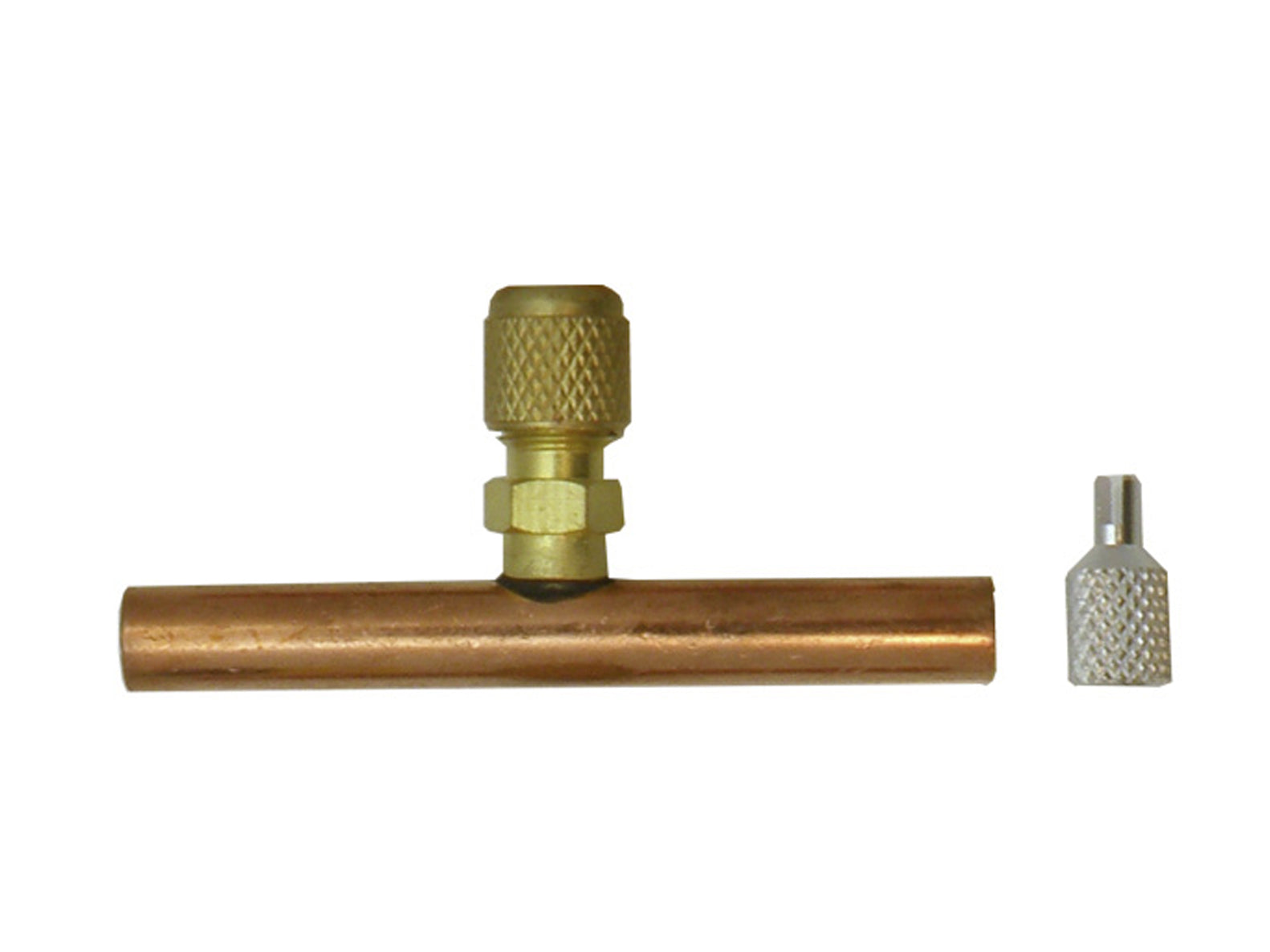CPS Products AVCT6 Access Fitting 1/4 in SAE x 3/8 in O.D. (3 pack) - Edmondson Supply