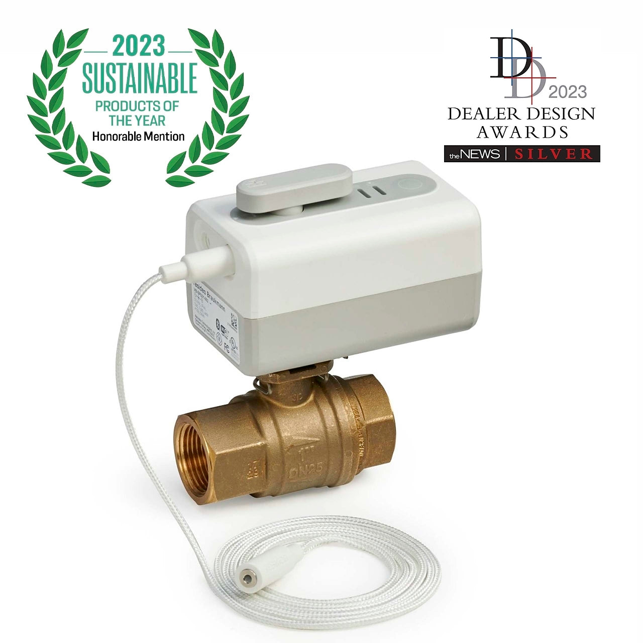 Resideo Braukmann VWS02Y-1/2 L5 WiFi Leak Shutoff with 1/2" NPT Ball Valve - Edmondson Supply