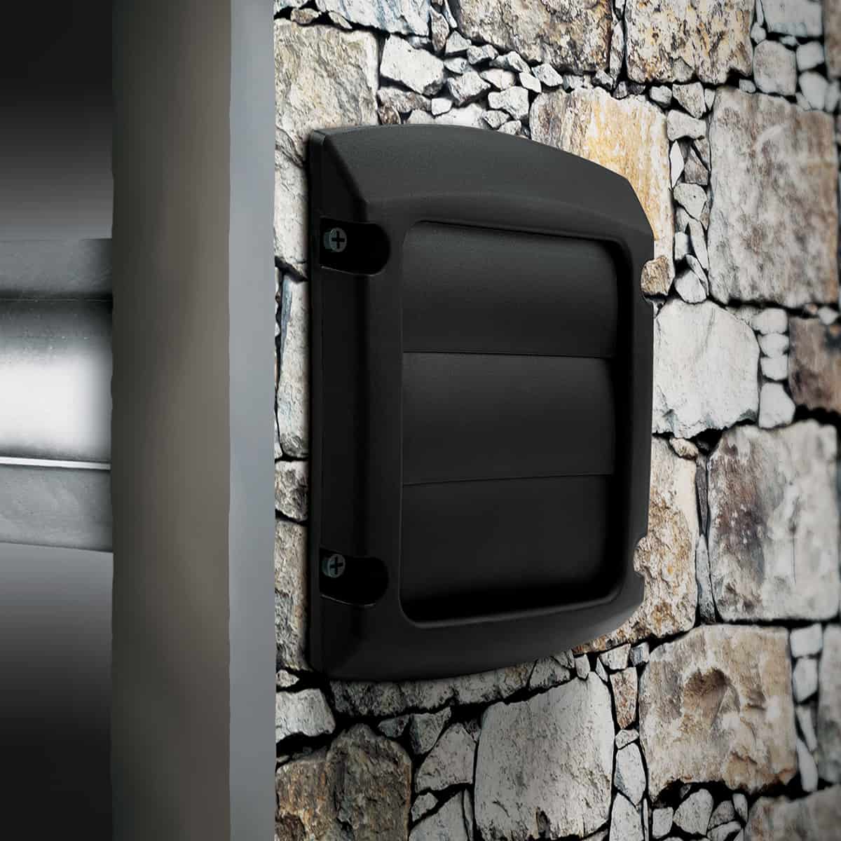 Dundas Jafine LH4BLKXZ 4" ProVent Exhaust Hood, Black - Edmondson Supply