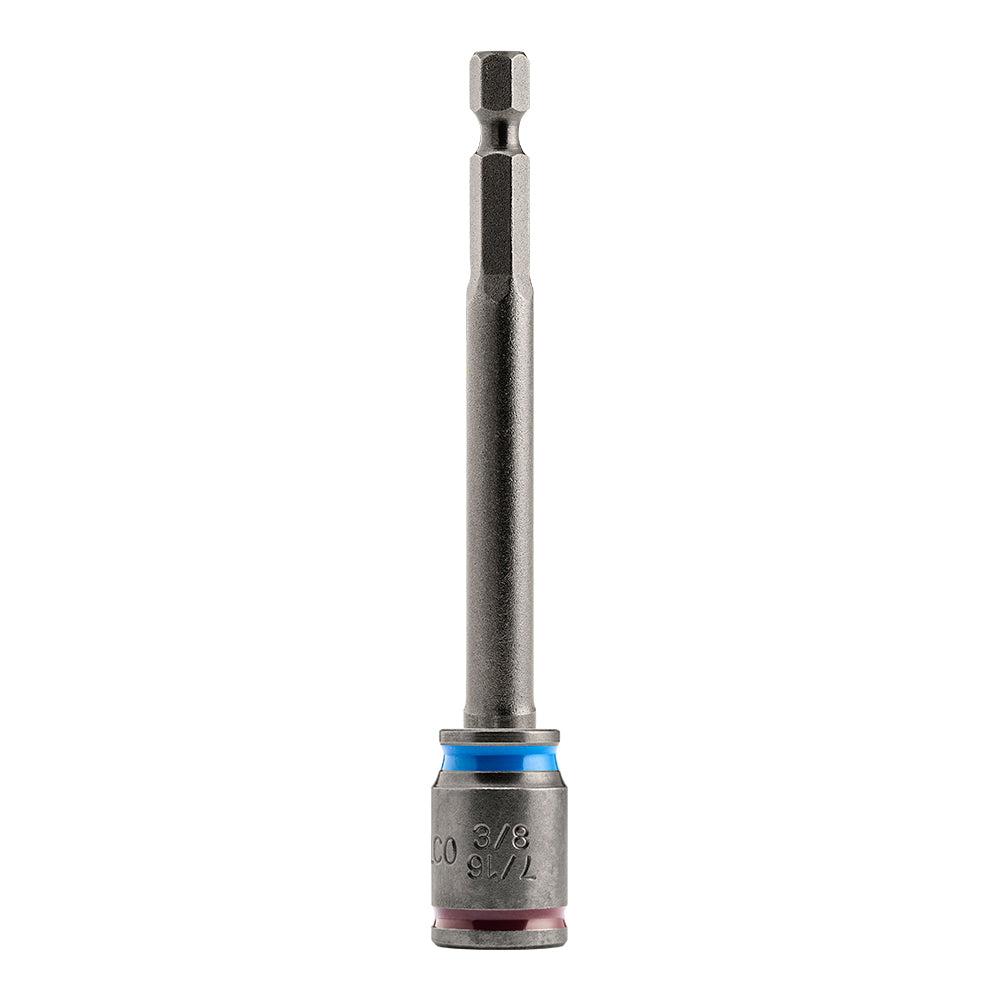 Malco Tools MSHMLC3 Malco C-RHEX® Cleanable – Reversible – Magnetic Hex Driver – 3/8″ & 7/16″ socket with 4″ shaft length - Edmondson Supply