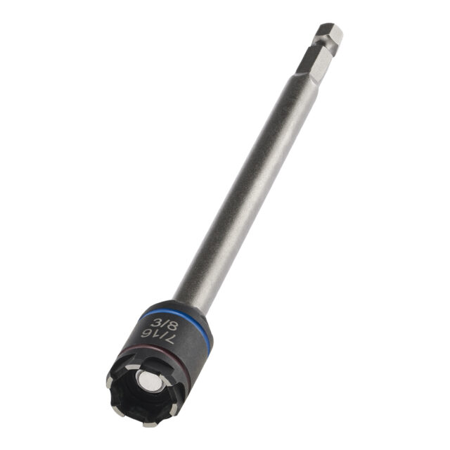 Malco Tools MSHXLCST3 Malco C-RHEX® Sawtooth Cleanable – Reversible – Magnetic Hex Driver (3/8″ & 7/16″) – 6” Shaft Length - Edmondson Supply