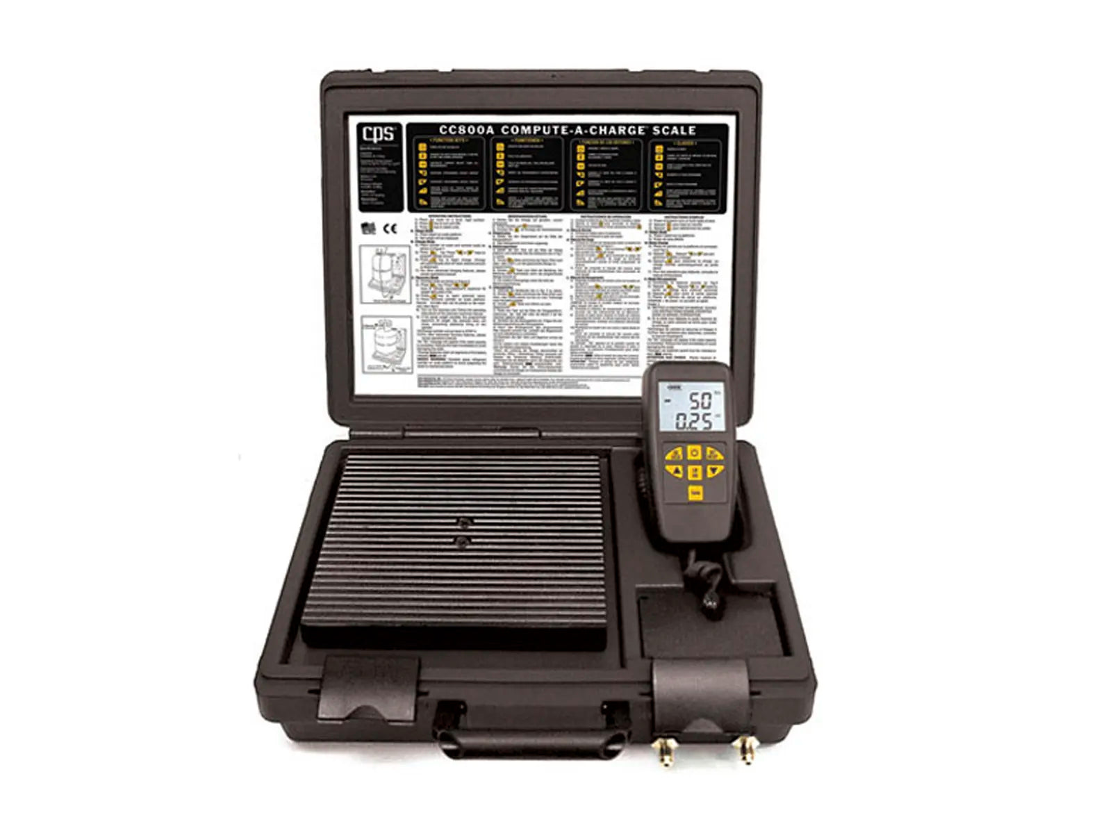 CPS Products CC800A Compute-A-Charge Automatic Programmable Charging/Recovery Scale - Edmondson Supply