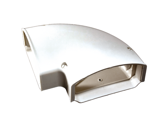 RectorSeal Cover Guard CG90 4.5" 90° Flat Elbow (White) - Edmondson Supply