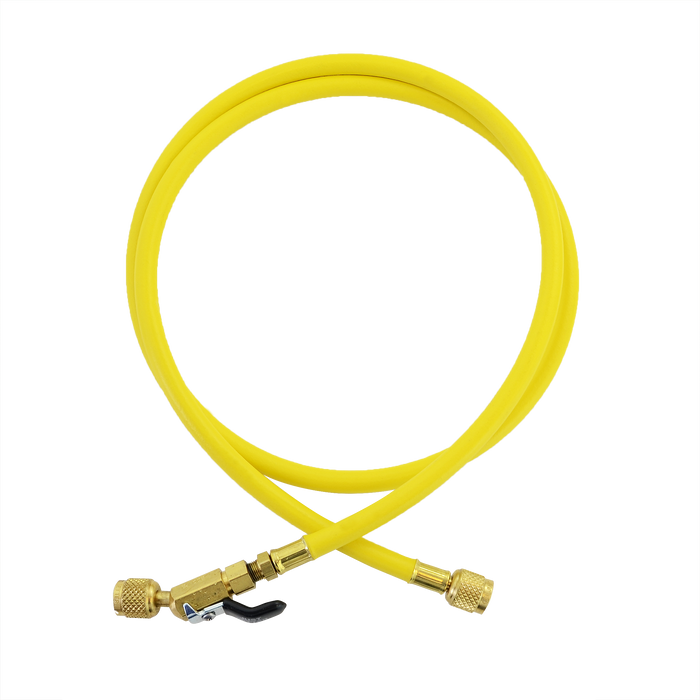 JB Industries CLBV-A2L-60Y CLBV Series KOBRA Gasket Seal Quarter-Turn Ball Valve Hose with A2L Fitting