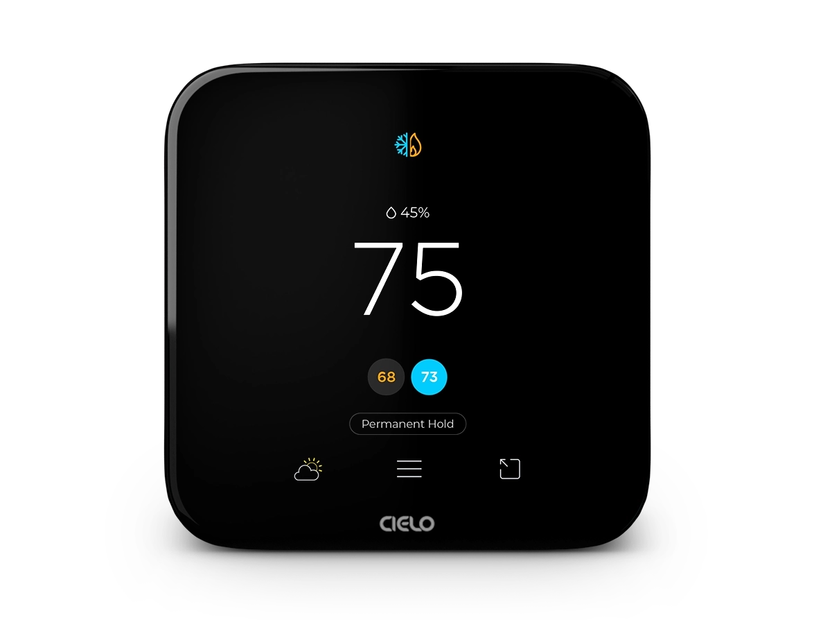 Cielo CT101WA Smart Thermostat, up to 4 Heat/2 Cool, Dual Fuel - Edmondson Supply