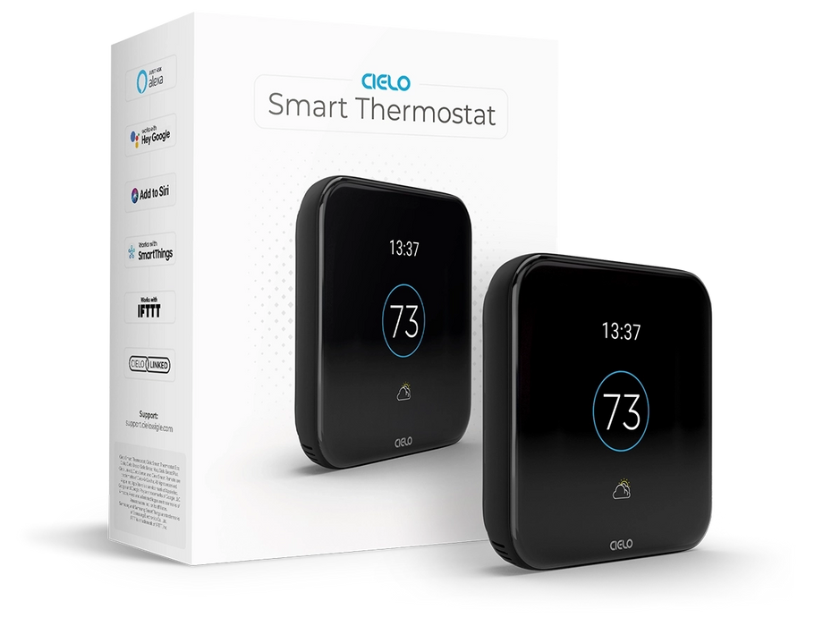 Cielo CT101WA Smart Thermostat, up to 4 Heat/2 Cool, Dual Fuel - Edmondson Supply