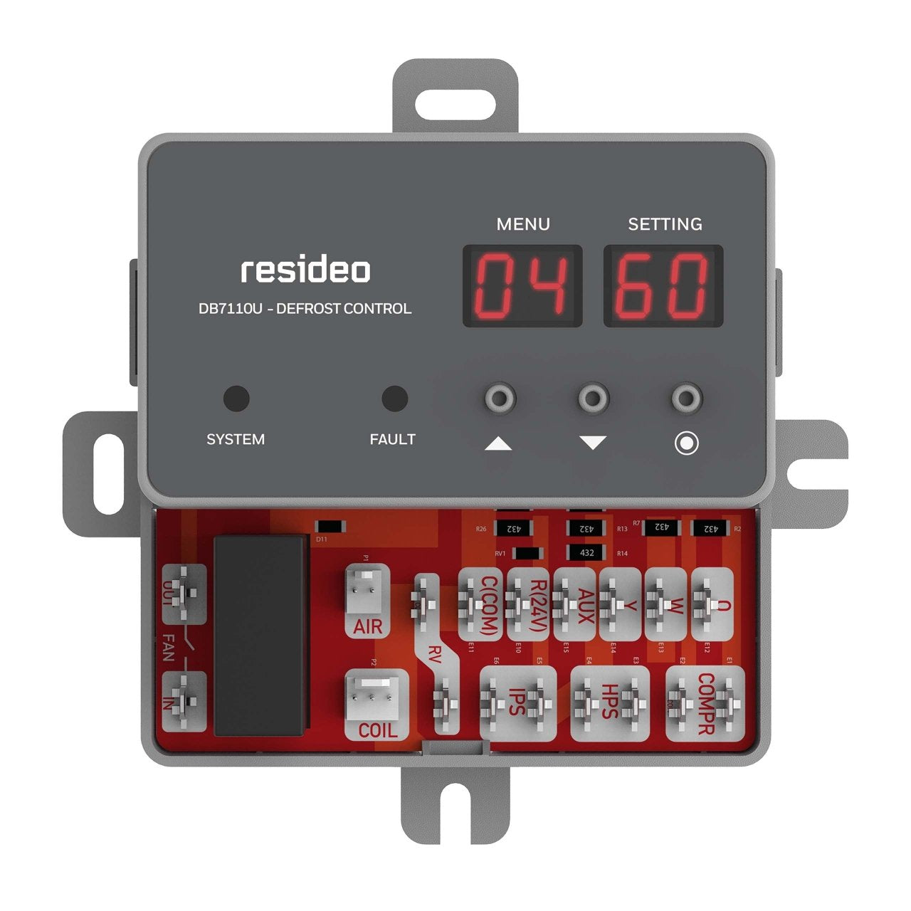 Resideo DB7110U1000/U Universal Defrost Control Board - Single Stage On/Off Heat Pumps - Edmondson Supply