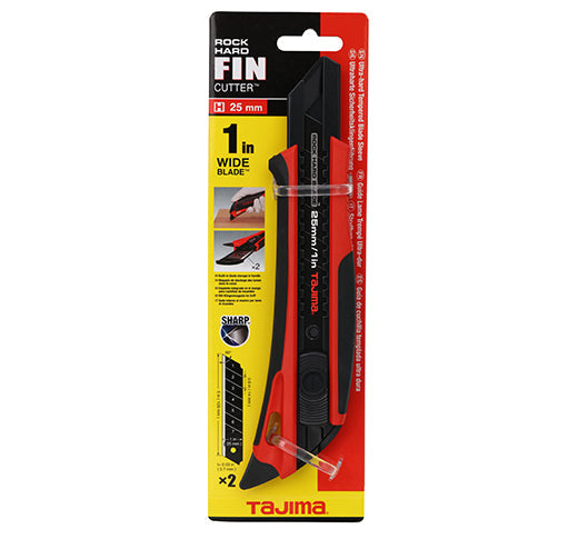 Tajima DFC670N-R1 Rock Hard FIN™ Utility Knife, Auto Lock - Edmondson Supply