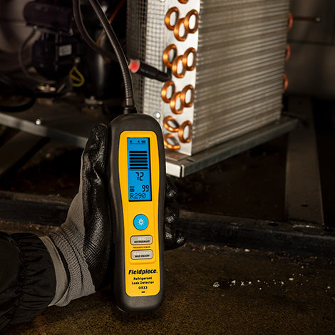 Fieldpiece DRX3 Refrigerant & Combustible Gas Leak Detector - Edmondson Supply
